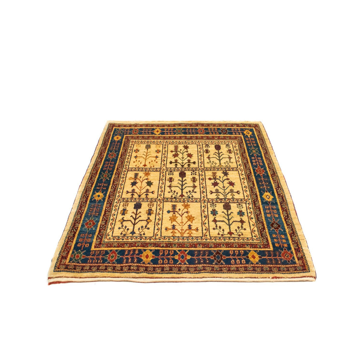 Gabbeh-tæppe - Kashkuli Persisk - 143 x 105 cm - beige