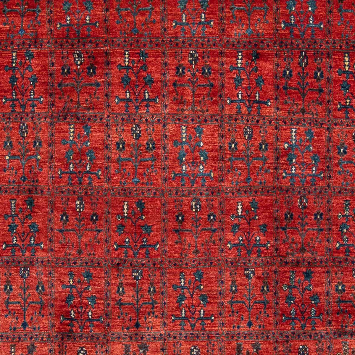 Gabbeh-tæppe - Kashkuli Persisk - 345 x 260 cm - mørkerød