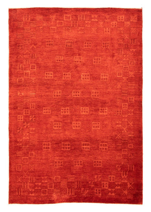 Gabbeh-tæppe - Persisk - 239 x 167 cm - rød