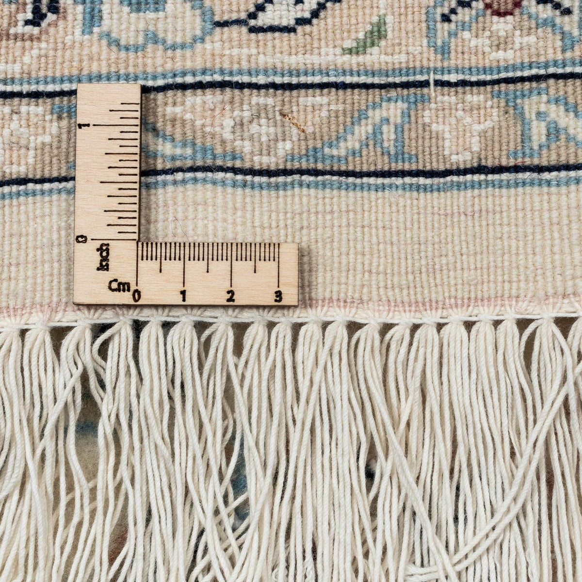 Persisk tæppe - Nain - Royal - 300 x 250 cm - sølv