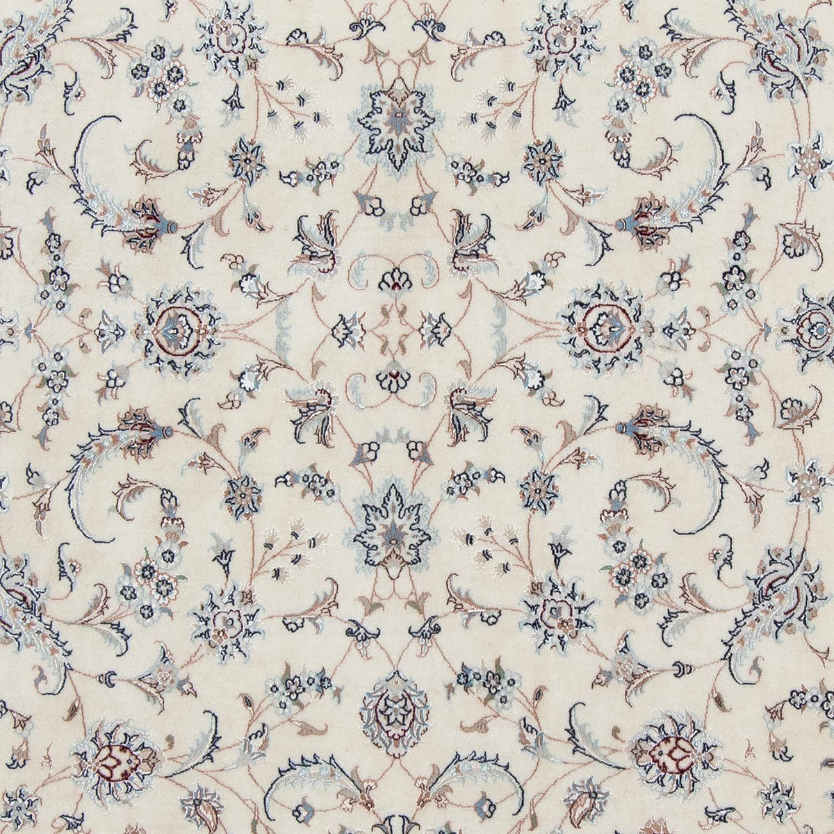 Persisk tæppe - Nain - Royal - 300 x 199 cm - sølv