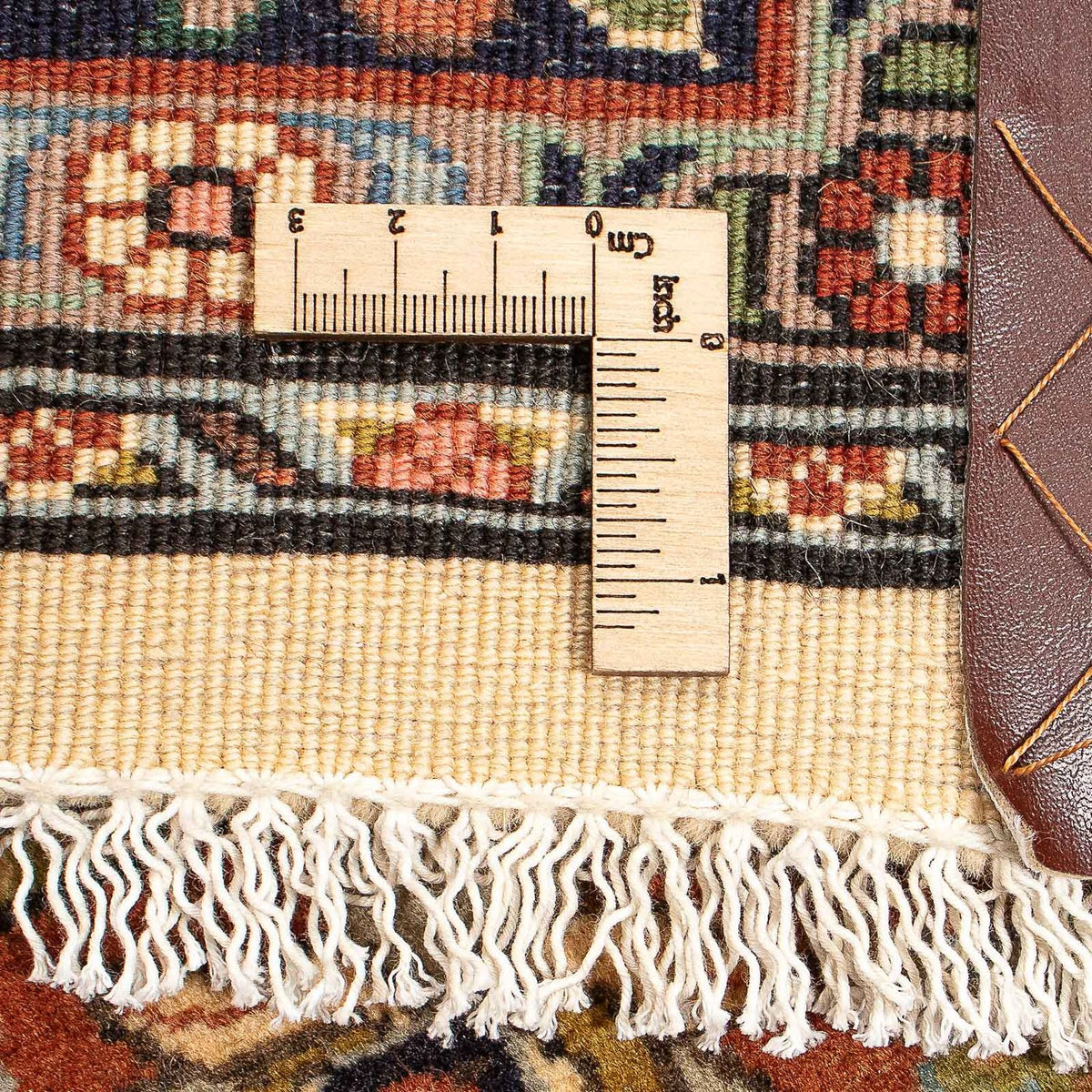 Persisk tæppe - Bijar - 206 x 137 cm - beige