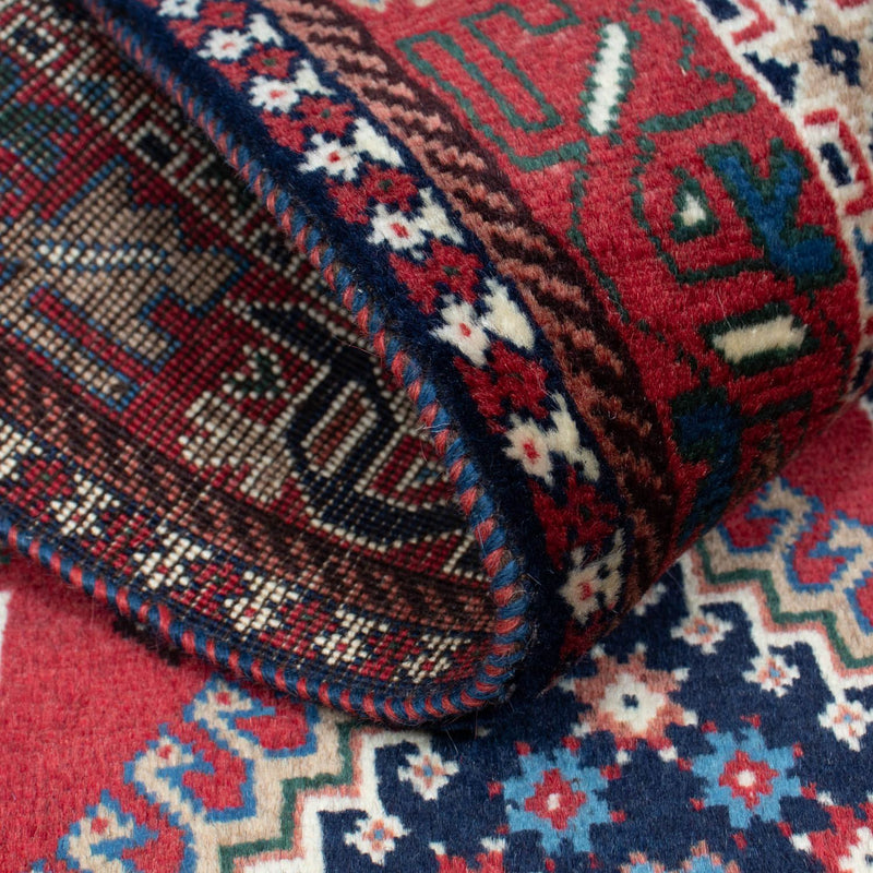 Persisk tæppe - Nomadisk - 145 x 100 cm - rød