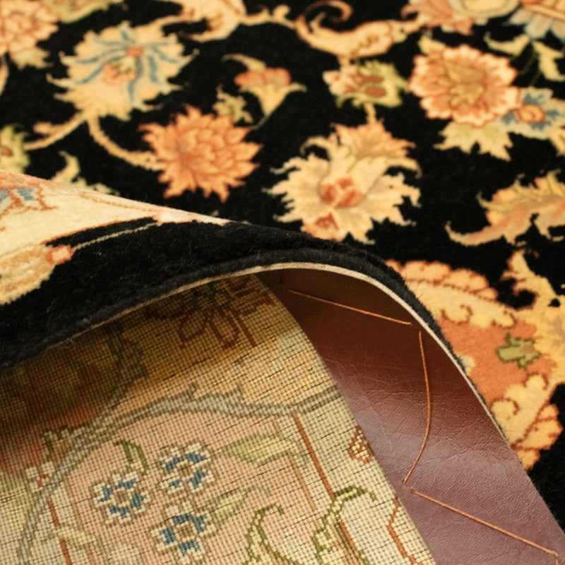 Persisk tæppe - Tabriz - Royal - 157 x 101 cm - sort