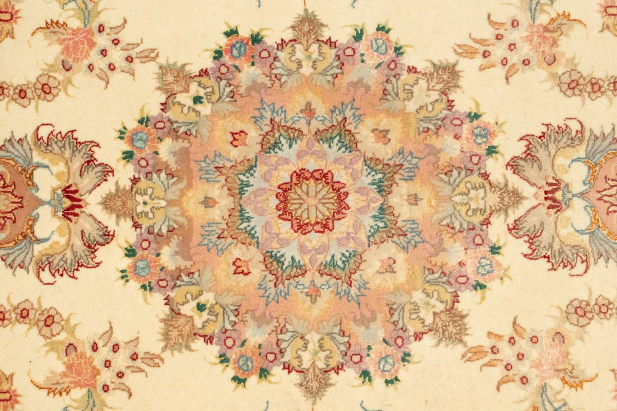 Persisk tæppe - Tabriz - Royal - 154 x 102 cm - beige