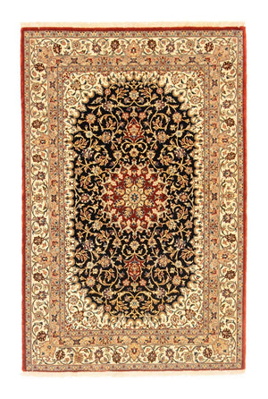 Persisk tæppe - Ghom - 160 x 103 cm - sort