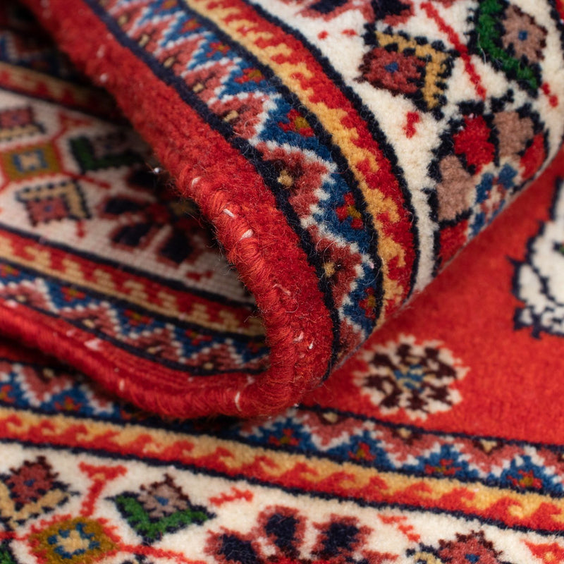 Gabbeh-tæppe - Kashkuli Persisk - 88 x 61 cm - rød