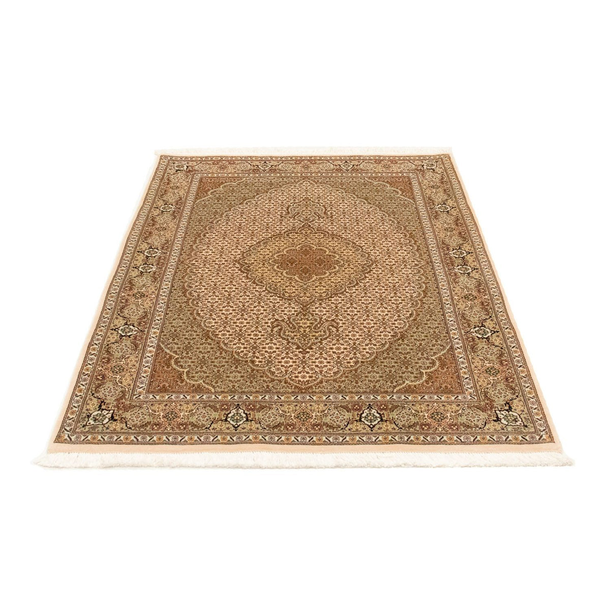 Persisk tæppe - Tabriz - Royal - 151 x 103 cm - beige
