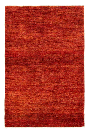 Gabbeh-tæppe - Indus - 202 x 137 cm - mørkerød