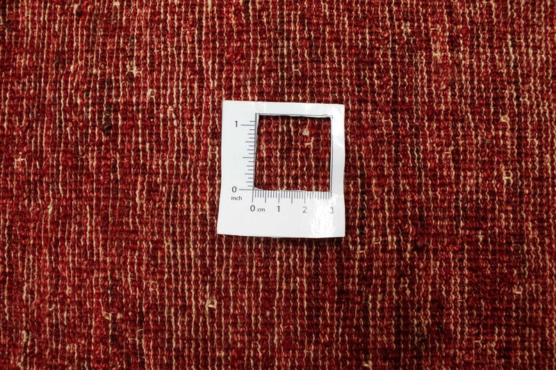 Gabbeh-tæppe - Indus - 202 x 137 cm - mørkerød