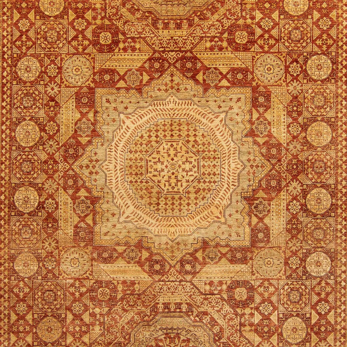 Ziegler Carpet - 416 x 311 cm - rust