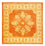 Ziegler Carpet firkantet  - 205 x 202 cm - rust