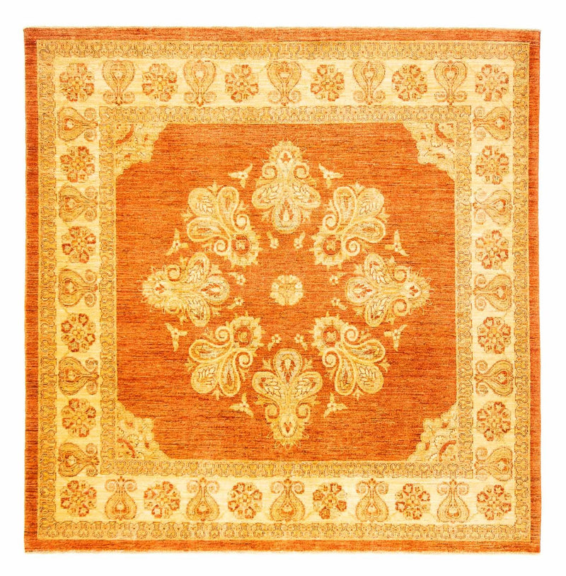 Ziegler Carpet firkantet  - 205 x 202 cm - rust
