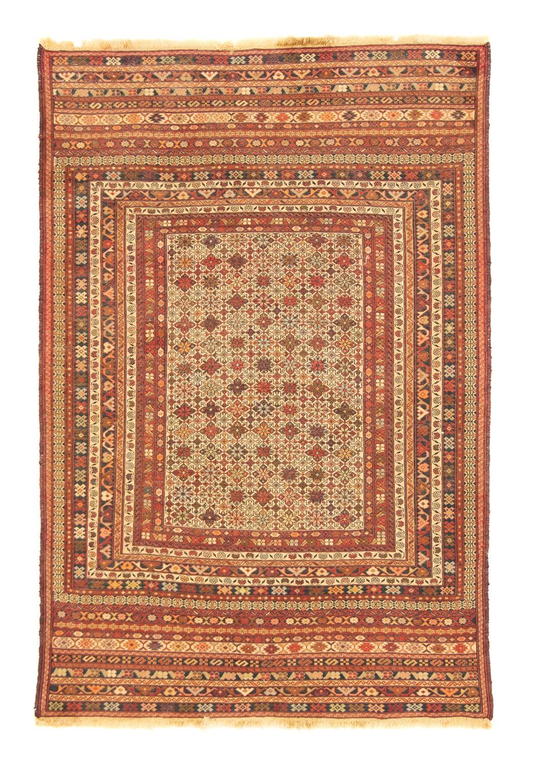 Kelim-tæppe - orientalsk - 178 x 117 cm - flerfarvet