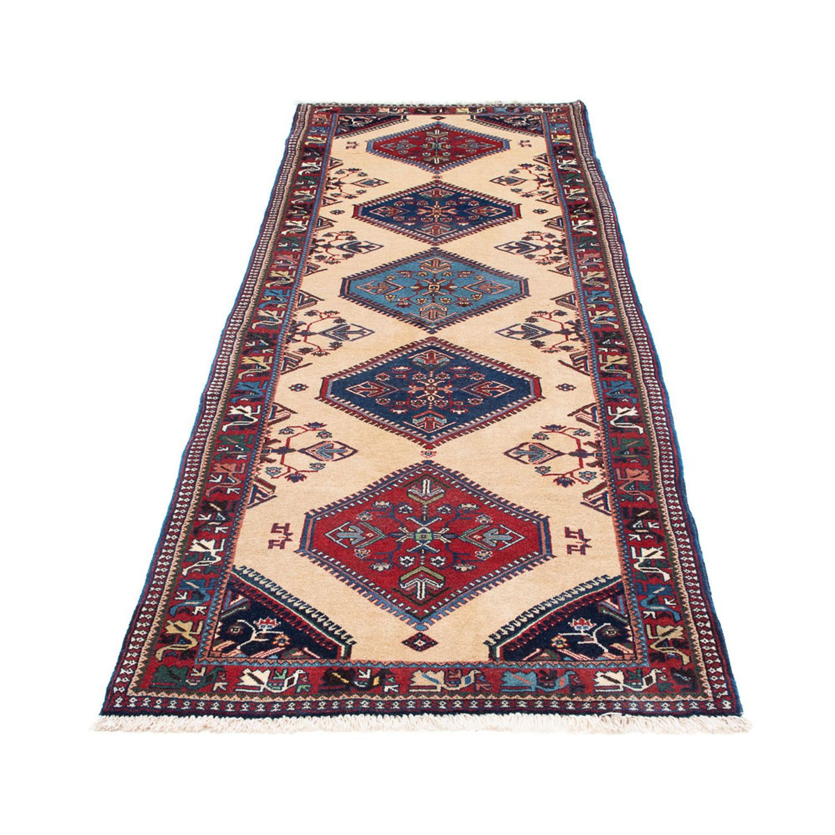 Løber Persisk tæppe - Nomadisk - 238 x 80 cm - beige