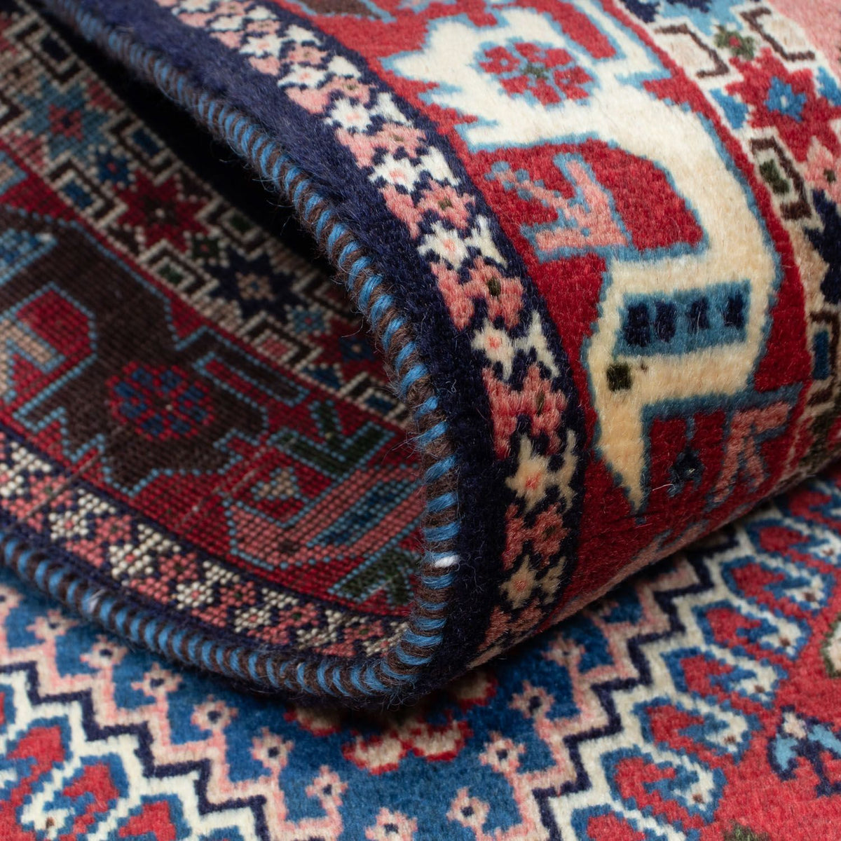 Løber Persisk tæppe - Nomadisk - 190 x 81 cm - lysrød