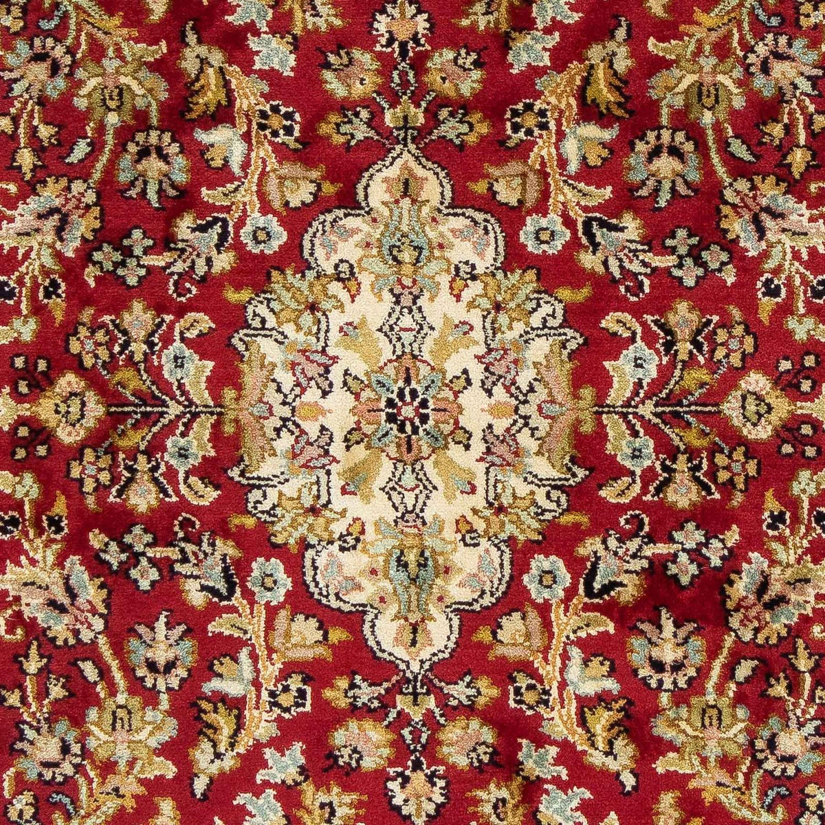 Persisk tæppe - Classic - 93 x 63 cm - mørkerød