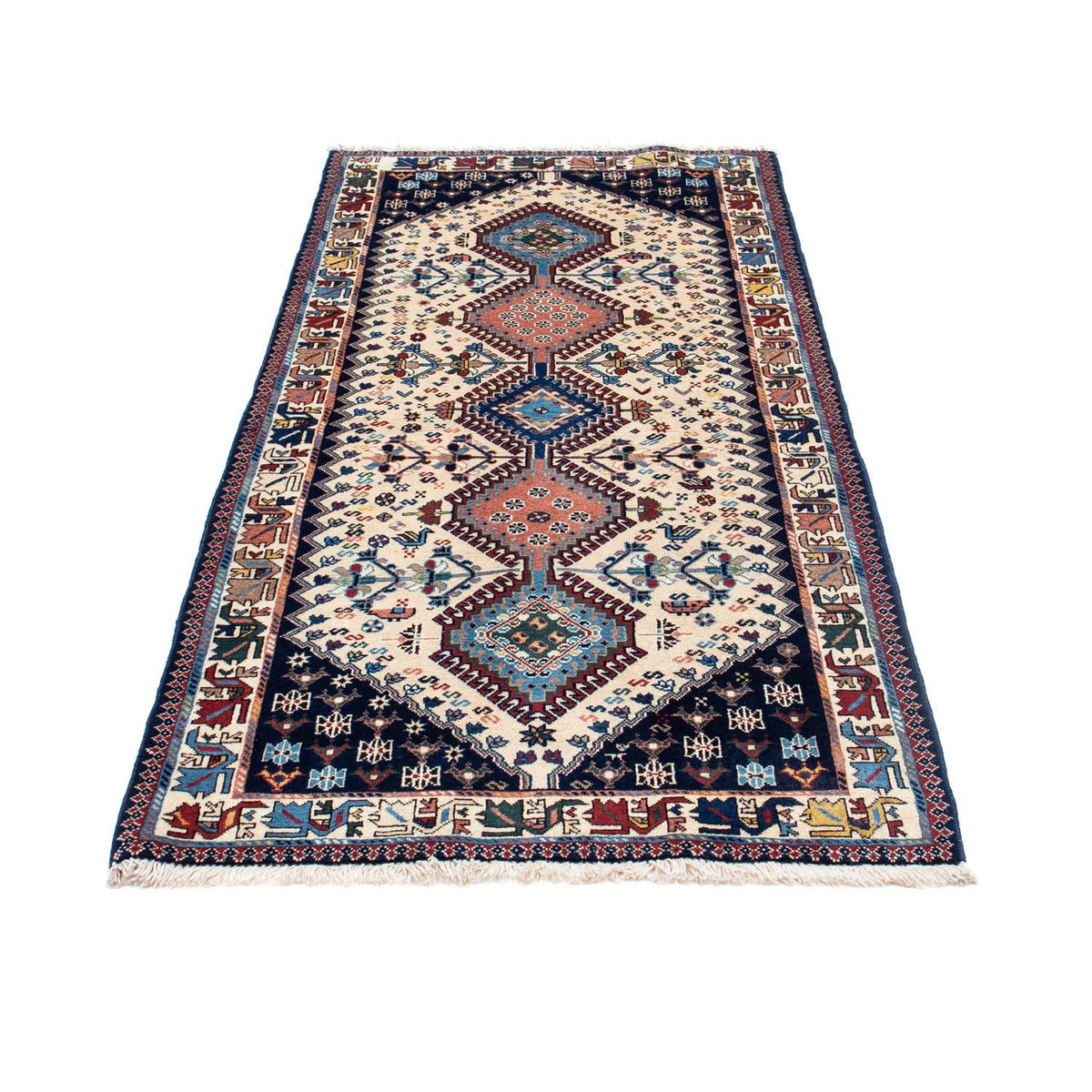 Løber Persisk tæppe - Nomadisk - 195 x 82 cm - beige