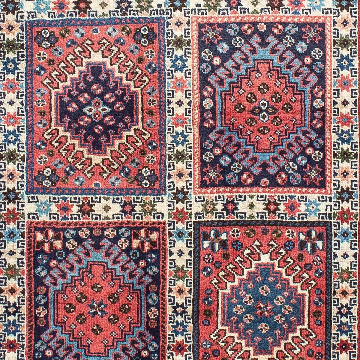 Løber Persisk tæppe - Nomadisk - 195 x 81 cm - lysrød