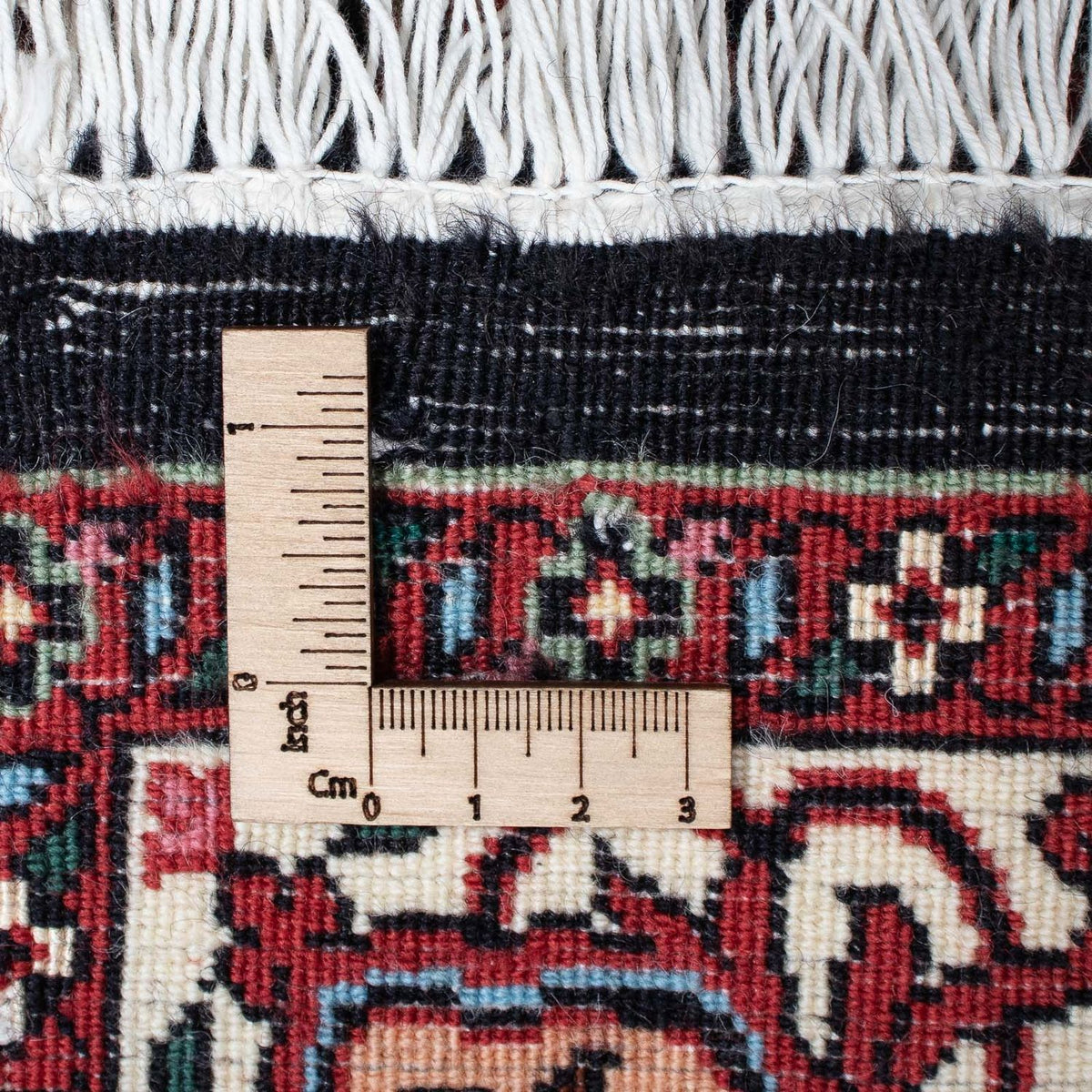 Løber Persisk tæppe - Bijar - 202 x 98 cm - mørkeblå