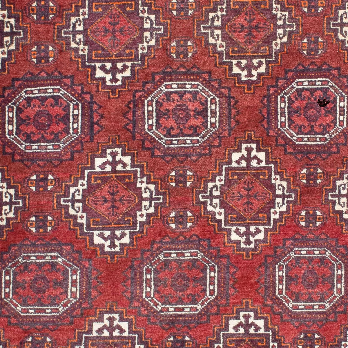 Baluch-tæppe - 162 x 120 cm - mørkerød