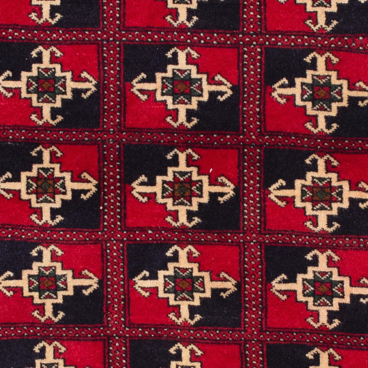Baluch-tæppe - 137 x 97 cm - mørkerød