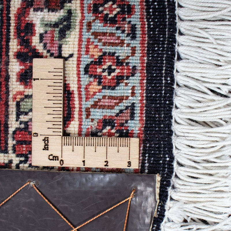 Persisk tæppe - Bijar - 182 x 108 cm - mørkeblå