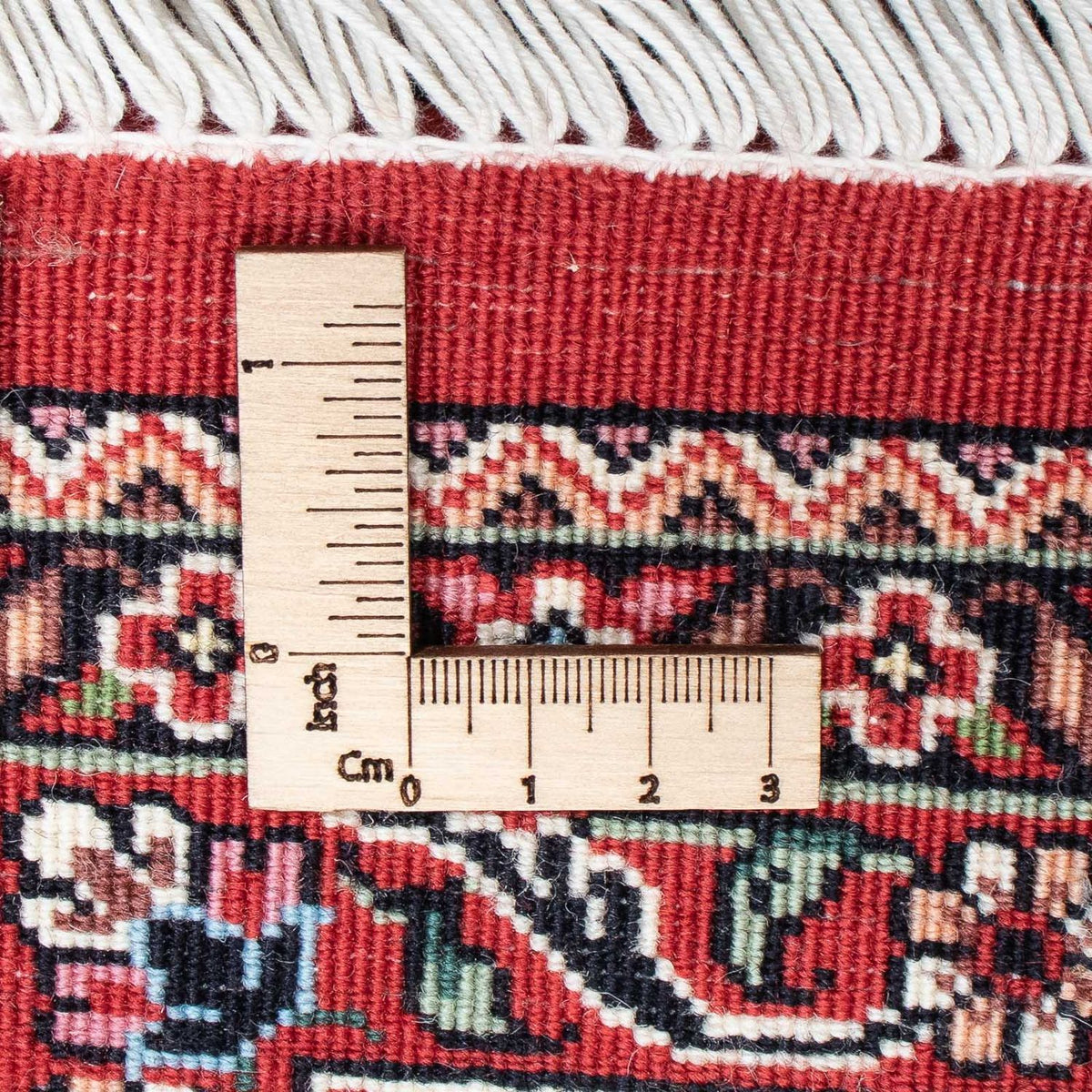 Persisk tæppe - Bijar - 182 x 130 cm - rød