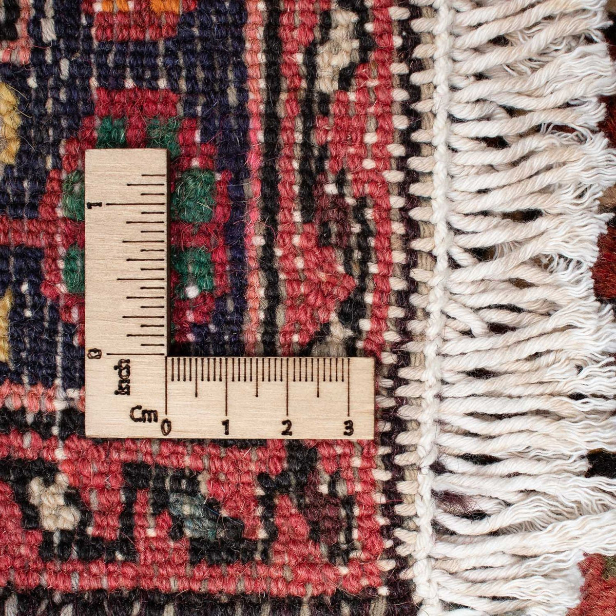 Løber Persisk tæppe - Nomadisk - 297 x 79 cm - mørkerød