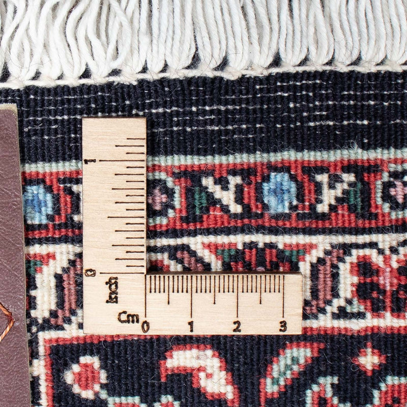 Persisk tæppe - Bijar - 209 x 128 cm - rød