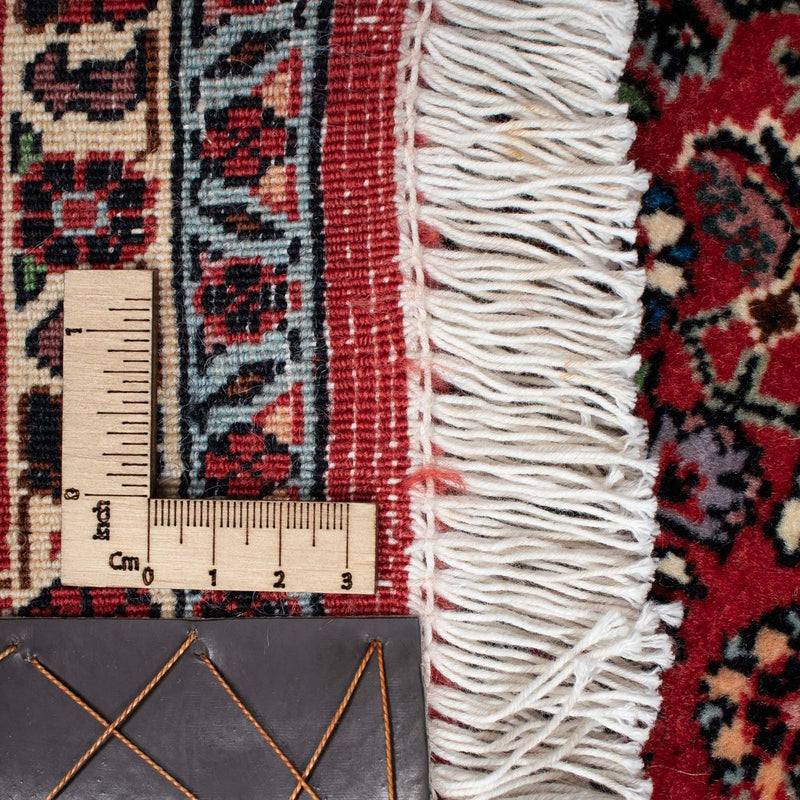 Persisk tæppe - Bijar - 210 x 132 cm - lysrød