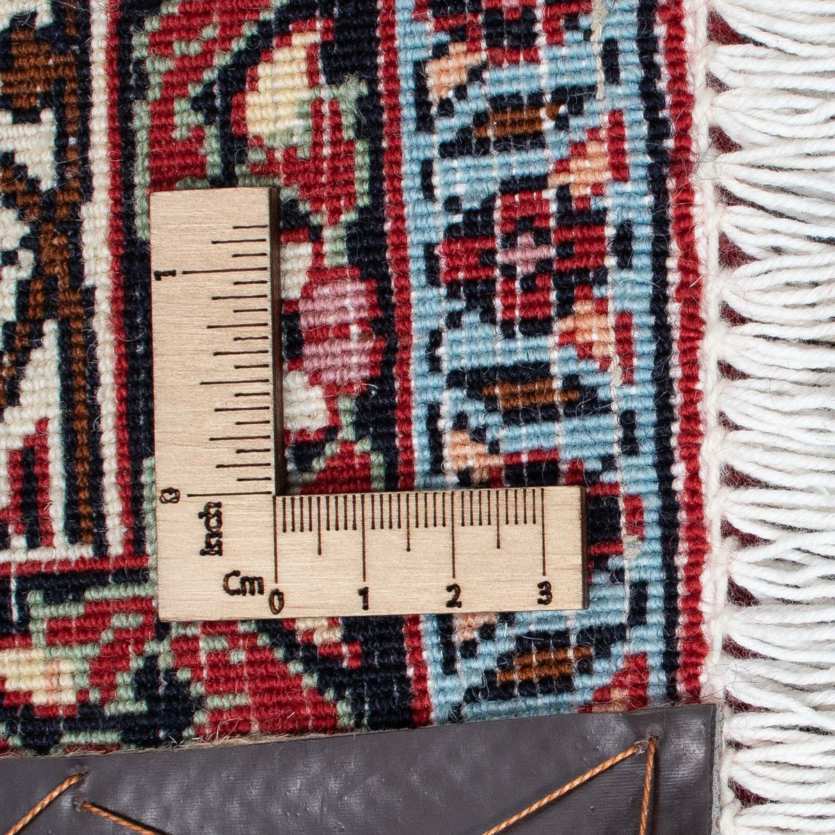 Persisk tæppe - Bijar - 214 x 131 cm - rød