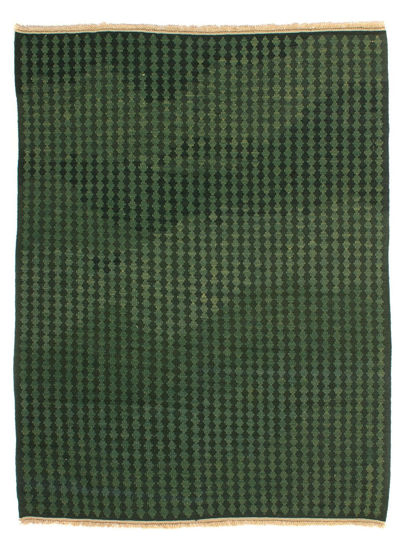Kelim-tæppe - orientalsk - 209 x 156 cm - mørkeblå