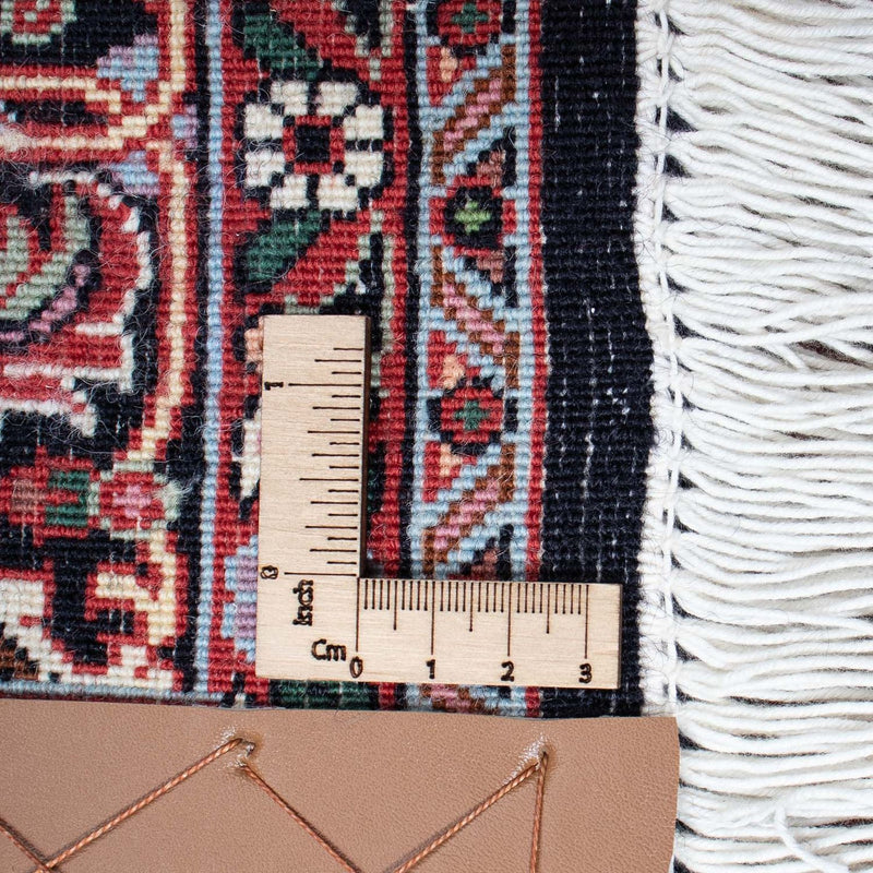 Persisk tæppe - Bijar - 203 x 127 cm - mørkeblå