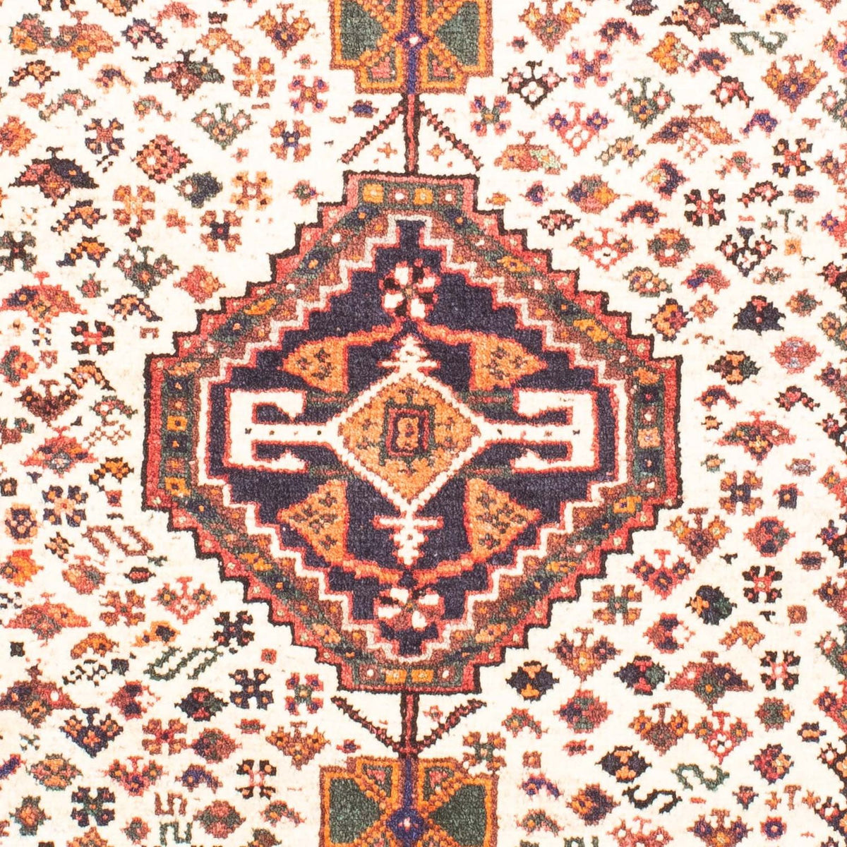 Persisk tæppe - Nomadisk - 148 x 103 cm - beige