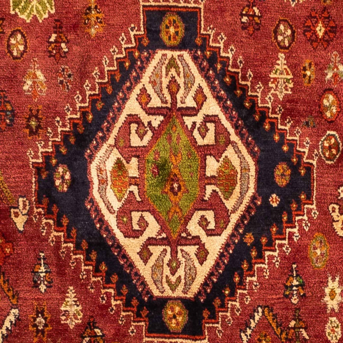 Persisk tæppe - Nomadisk - 230 x 145 cm - rust