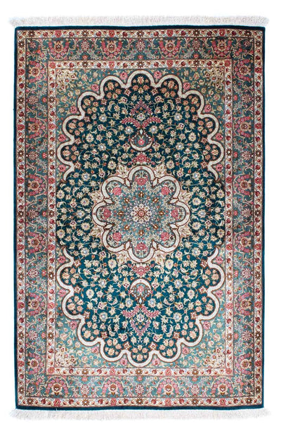 Qom Tæppe 101x150cm - Persisk tæppe