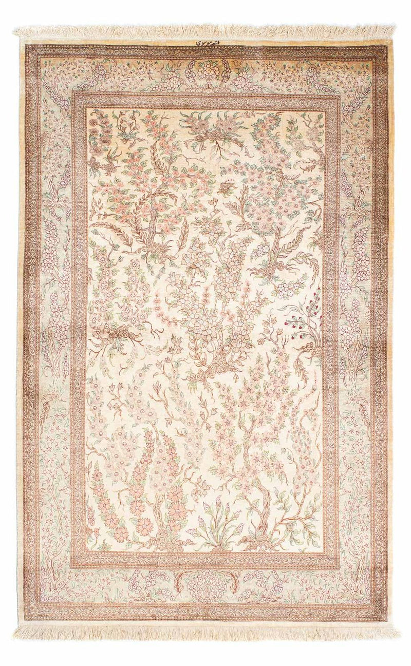 Persisk tæppe - Ghom - 157 x 102 cm - beige