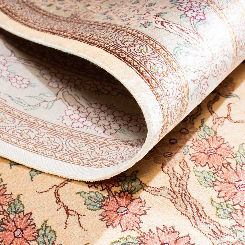 Persisk tæppe - Ghom - 157 x 102 cm - beige