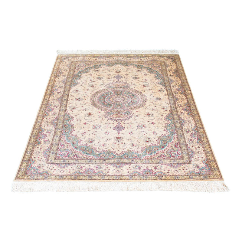 Persisk tæppe - Ghom - 143 x 103 cm - beige