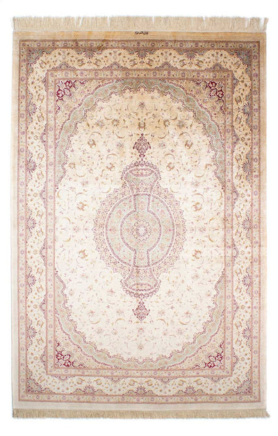 Qom Tæppe 158x233cm - Persisk tæppe