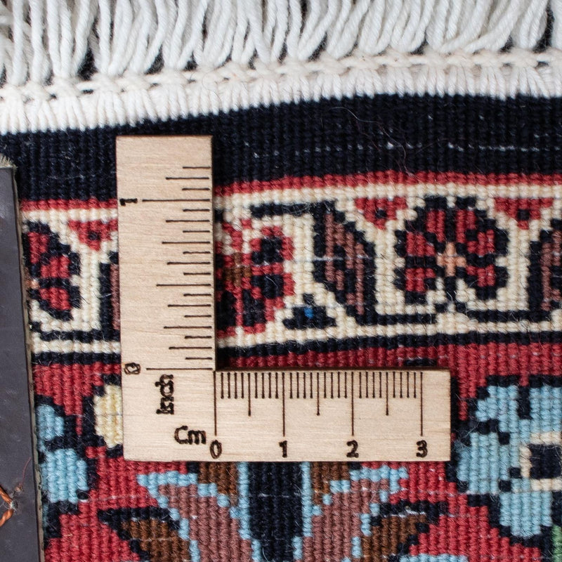 Løber Persisk tæppe - Bijar - 209 x 98 cm - mørkeblå