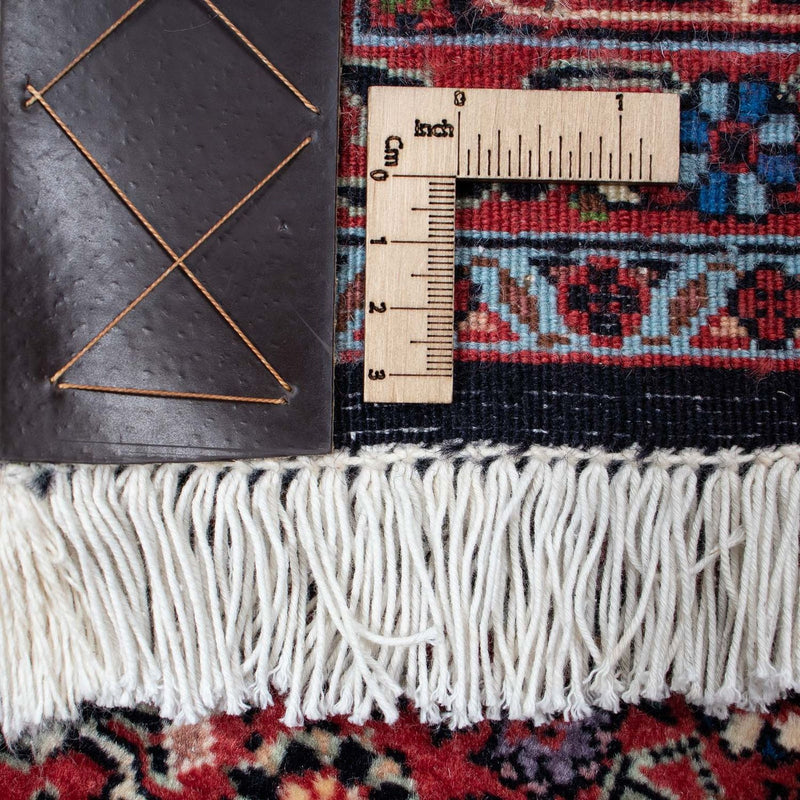 Persisk tæppe - Bijar - 200 x 130 cm - lysrød