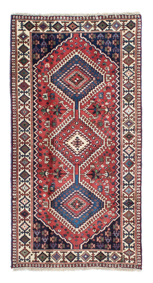 Løber Persisk tæppe - Nomadisk - 194 x 98 cm - rød