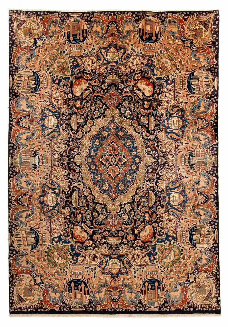 Persisk tæppe - Classic - 387 x 296 cm - flerfarvet