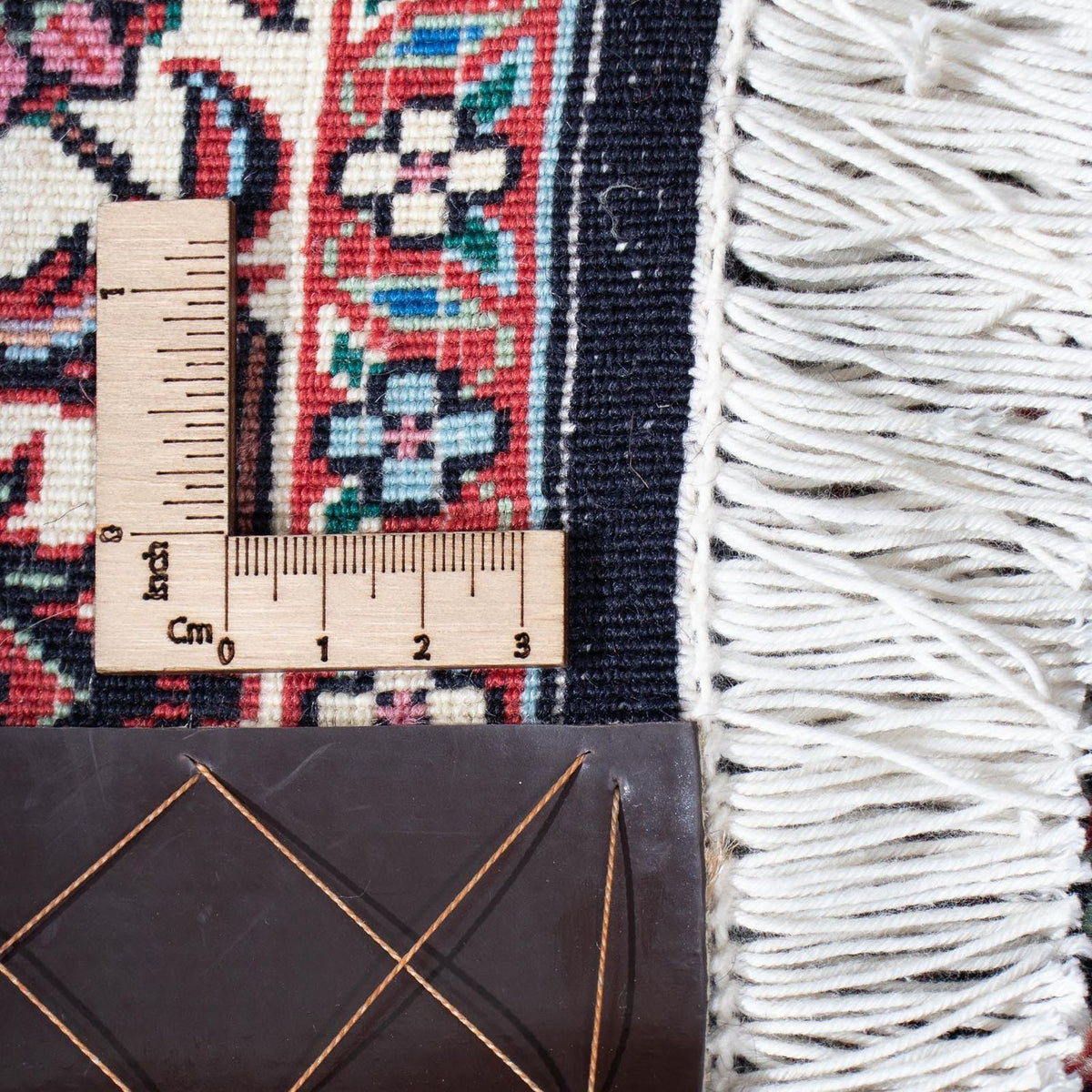 Løber Persisk tæppe - Bijar - 194 x 72 cm - mørkeblå