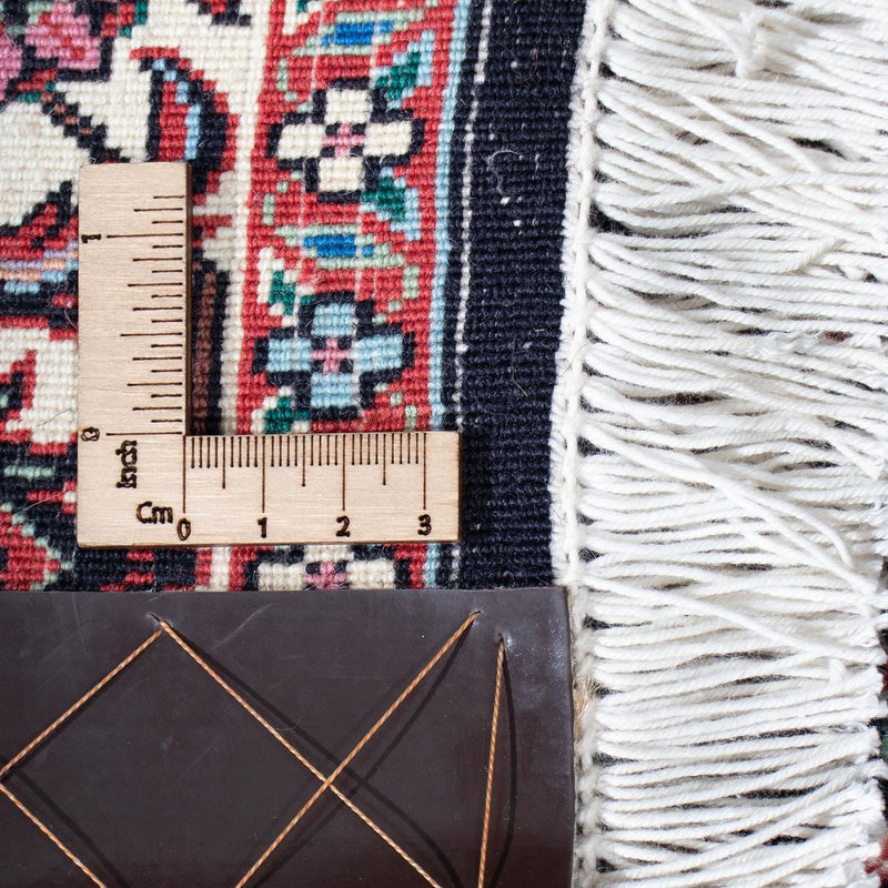 Løber Persisk tæppe - Bijar - 194 x 72 cm - mørkeblå