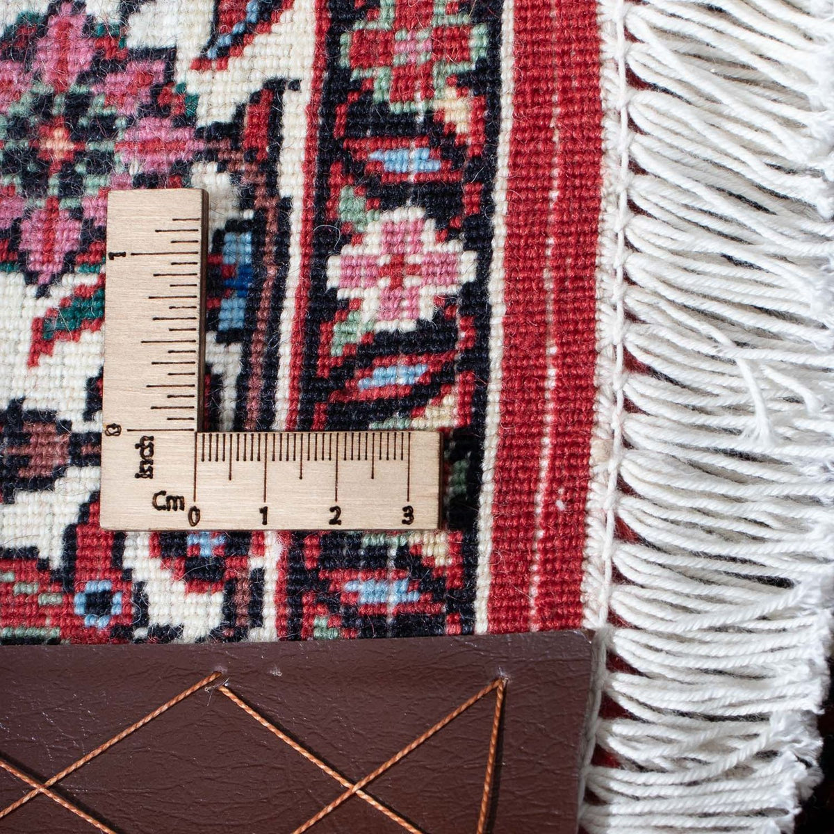 Løber Persisk tæppe - Bijar - 200 x 73 cm - rød