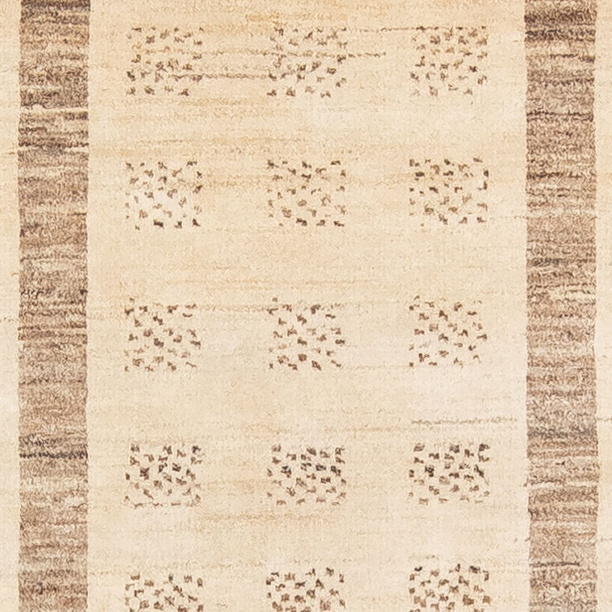 Løber Gabbeh Tæppe - Loribaft Persisk - 295 x 79 cm - beige