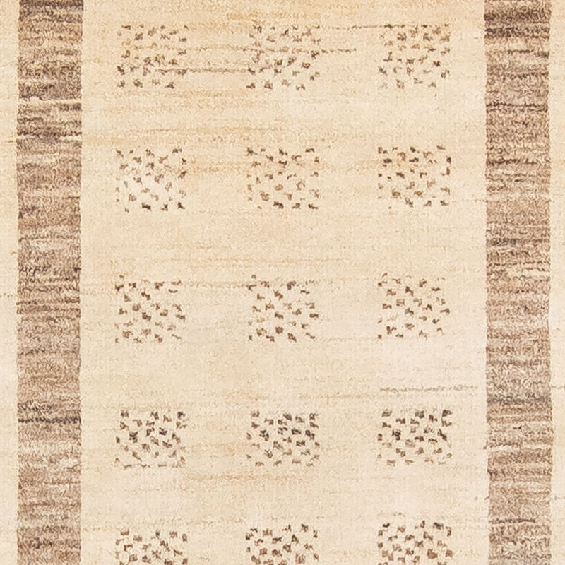 Løber Gabbeh Tæppe - Loribaft Persisk - 295 x 79 cm - beige